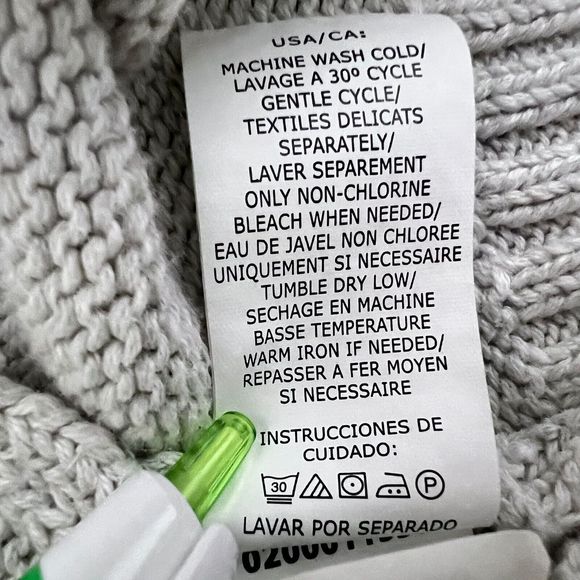 Chaps Fair Isle Nordic Cotton Pullover Mens XL Mock Neck Sweater Apres Chalet - Picture 13 of 16